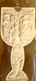 Mirror with handle (miroir à manche) (Front)