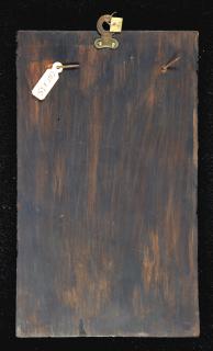 Wing, left (fragment of a diptych), 1 register, 3 arches across (frise d'arcatures; colonnettes) (Back)