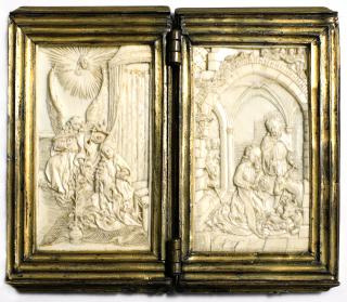 Diptych, 1 register (plaquettes) (Front)