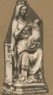 Statuette; so-called Marcy Virgin and Child (Front)