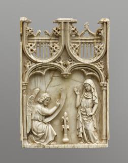Panel, 1 register, 1 arch across (plaquette) (Front)
