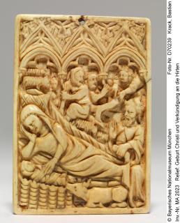 Panel, 1 register, 3 arches across (frise d'arcatures; plaquette) (Front)