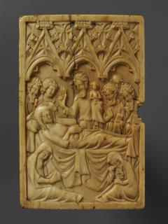 Writing tablet, 1 register, 3 arches across (plaquette; frise d'arcatures; tablette à écrire) (Front)