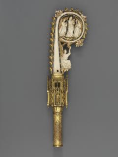 Head of crozier, band of rosettes (décor de roses; crosse); known as the Soltykoff Crozier (Side 2)