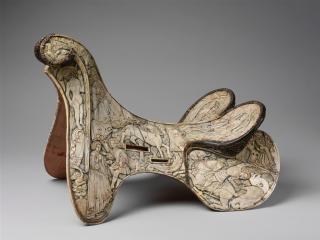 Saddle (selle); known as the 'Possenti Saddle' (Left side)
