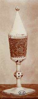 Chalice-shaped reliquary or pyxis (?) (Side 3)