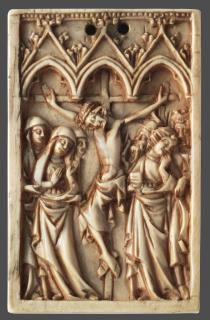 Panel, 1 register, 3 arches across (plaquette, frise d'arcatures) (Front)