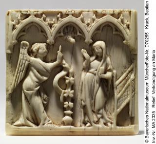 Panel, 1 register, 3 arches across (frise d'arcatures) (Front)
