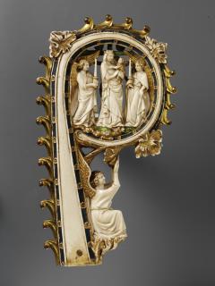 Head of crozier, band of rosettes (décor de roses; crosse); known as the Soltykoff Crozier (Side 2)