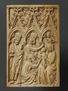 Writing tablet, 1 register, 3 arches across (frise d'arcatures; plaquette; tablette à écrire) (Front)