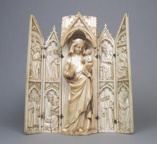 Gabled polyptych (tabernacle) (Front)