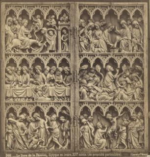 Diptych, 3 registers, 5 arches across (frise d'arcatures) (Front)
