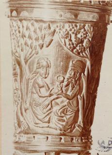 Chalice-shaped reliquary or pyxis (?) (Side 2)