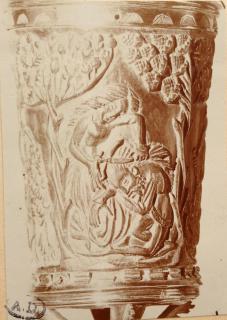 Chalice-shaped reliquary or pyxis (?) (Side 4)
