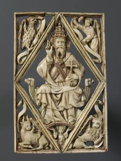 Openwork panel (plaque ajourée); probably used as part of the binding of a book (Front)
