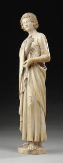 Statuette; also known as Chalandon Angel (Ange Chalandon) (Side)
