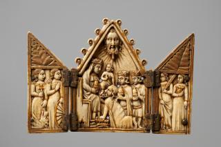 Gabled triptych, 1 register (Front)
