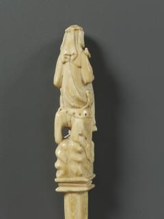 Stylus or hair parter (gravoir) (Back, detail)