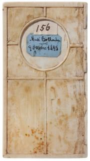 Writing tablet, 2 registers, 4 arches across (frise d'arcatures; tablette à écrire) (Back)