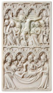 Writing tablet, 2 registers, 4 arches across (frise d'arcatures; tablette à écrire) (Front)