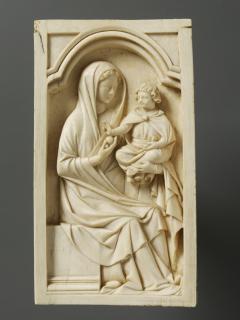 Panel, 1 register, 1 arch across (plaquette) (Front)