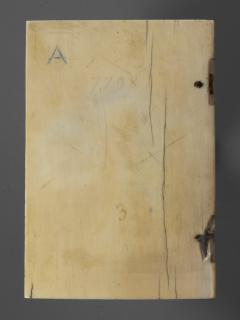Polyptych, 1 register, with arches (frise d'arcatures; plaquettes) (Wing, right, back, Shepherds)