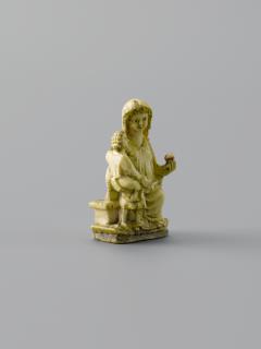 Statuette; inserted in a winged tabernacle (Front)