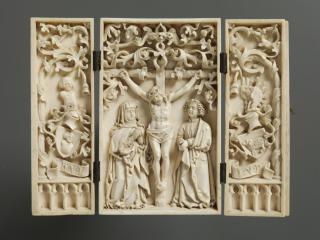 Triptych, 1 register (Front, open)