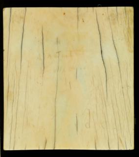 Wing, right (fragment of a diptych), 1 register, 4 arches across (frise d'arcatures; plaquette) (Back)