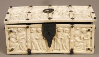 Casket with arches (coffret; frise d'arcatures) (Front)