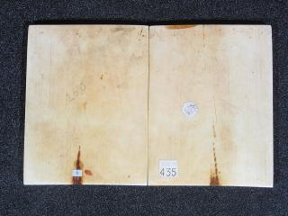 Diptych, 2 registers, 7 arches across (frise d'arcatures; colonnettes) (Back)