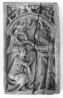 Panel (possibly a writing tablet), 1 register, 1 arch across (plaquette; tablette à écrire) (Front)