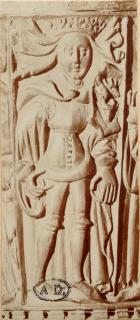 Chalice-shaped reliquary or pyxis (?) (Detail)