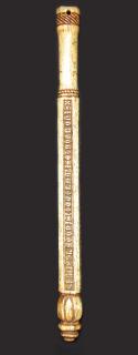 Staff (bâton de commandement); known as the 'staff of Niccolò Trinci' (Side)