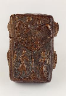 Complete set of 6 writing tablets and 2 covers, with case and stylus (frise d'arcatures; plaquettes; tablettes à écrire)