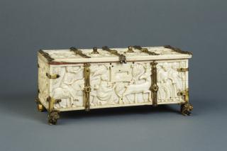 Casket, with arches (coffret; frise d'arcatures) (Body, front)