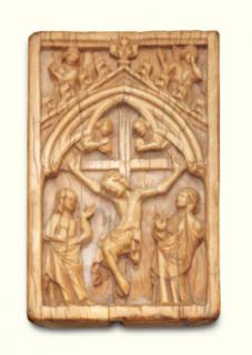 Pax, 1 register, 1 arch across (baiser de paix; plaquette) (Front)
