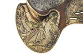 Saddle (selle) (Right side, detail)