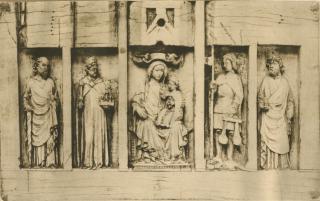 Unfinished panel, 1 register (Front)