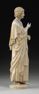 Statuette; also known as Chalandon Angel (Ange Chalandon) (Side)