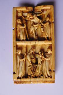 Wing, left (fragment of a diptych), 2 registers (Front)