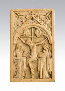 Panel, 1 register, 1 arch across (plaquette) (Front)