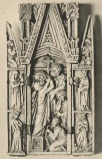 Gabled triptych, 1 and 3 registers (Front)