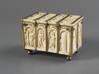 Casket (coffret; frise d'arcatures) (Back)