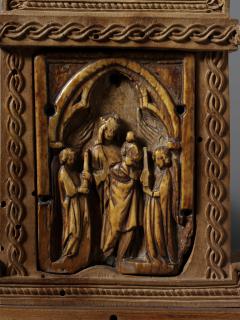 Panel, 1 register, 1 arch across (plaquette) (Front, detail)