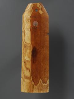 Gabled panel (centre panel; fragment of a triptych or polyptych), 2 registers, 1 arch across (Back)