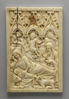Writing tablet, 1 register, 3 arches across (plaquette; tablette à écrire; frise d'arcatures) (Front)