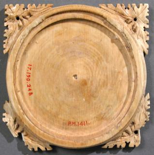 Mirror case, frame of 7 lobes (valve de miroir) (Back)