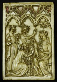 Writing tablet, 1 register, 3 arches across (plaquette; frise d'arcatures; tablette à écrire) (Front)