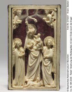 Openwork panel, 1 register (plaque ajourée) (Front)